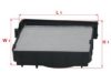 SAKURA  Automotive CAH-11160 Filter, interior air